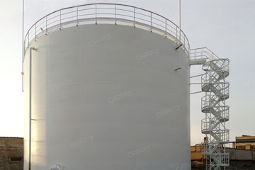 Вертикальный резервуар для хранения питьевой воды